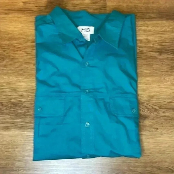 Harbor Bay 2XLT Short Sleeve Men’s Button Down Shirt - Picture 7 of 8